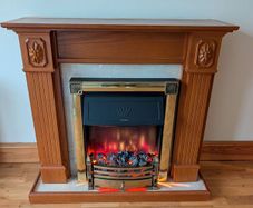 Dimplex Electric Fireplace - Flame effect + heat