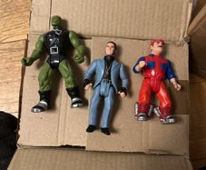 Rare Super Mario Bros Movie Figure Lot 1993 ERTL Vintage - Mario, Iggy, Goomba Cult Classic