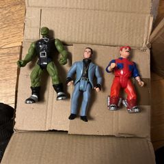 Rare Super Mario Bros Movie Figure Lot 1993 ERTL Vintage - Mario, Iggy, Goomba Cult Classic