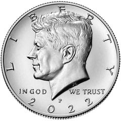 2022  Kennedy - Half Dollar, Free Post