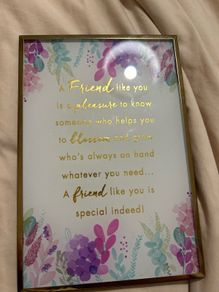 Friend Plaque