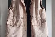 RISING Beige Longline Gilet Sz XL (Fit 18-22UK) - Bnwt