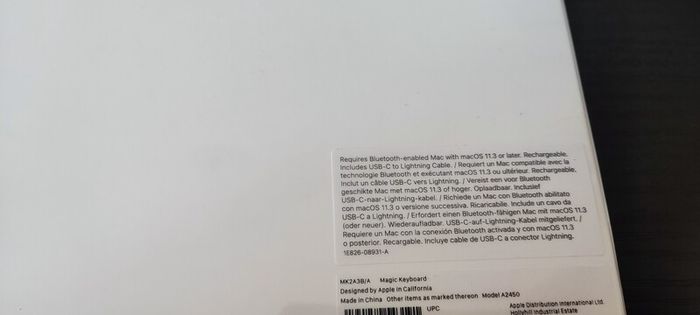 Apple Magic keyboard