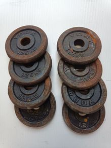 8 X 1.25KG Weight Plates