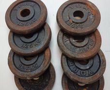 8 X 1.25KG Weight Plates