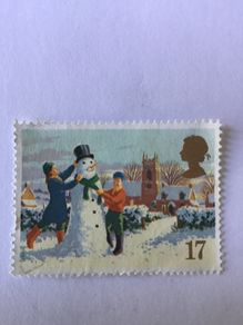 1990 British stamp - Christmas