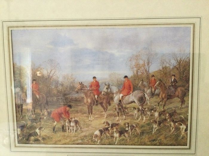 Art - Vintage Style Hunting Print.