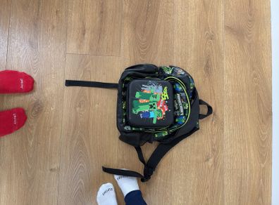 minecraft school bag