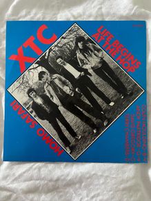 XTC Life Begins At The Hop 7" clear