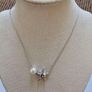 Brand New Pearl & Starfish Pendant Necklace Image 2