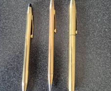 Three Vintage Cross Pens