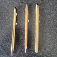 Three Vintage Cross Pens
