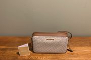 Michael Kors Jet Set Monogram Crossbody Bag
