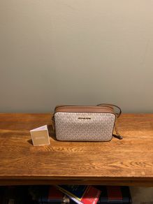 Michael Kors Jet Set Monogram Crossbody Bag