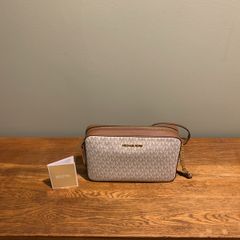 Michael Kors Jet Set Monogram Crossbody Bag