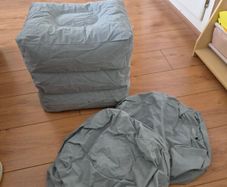 Inflatable Travel Footrests
