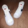 Nike Blazer Mid 77 Hi Top Trainers, size 4UK, like NEW Image 2