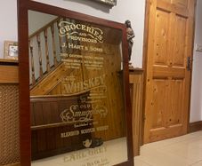 Large Commercial 4ft x 3ft approx. Mirror
