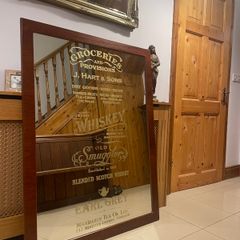 Large Commercial 4ft x 3ft approx. Mirror