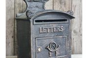 Cast Iron Wall Mounted Post Box CH-R-036