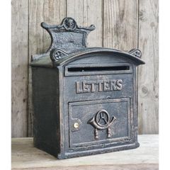 Cast Iron Wall Mounted Post Box CH-R-036