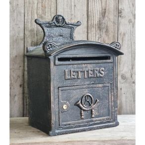 Cast Iron Wall Mounted Post Box CH-R-036
