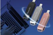OlympusDisk, Apollo, 32GB, transfer thumb drive, rose gold