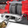 Electric Winch 3500lb/1588kg 12v Wireless Recovery Budget - Power Wound Motor, Full Steel Gearing, Heavy Duty Solenoid, Mounting Plate, Wireless Remotes, User-Friendly, Synthetic Rope Image 7