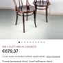 Antique Bentwood Chairs Image 5