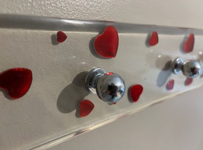 Child's wall coat rack