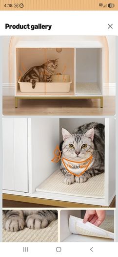 Cat litter enclosure brand new boxed