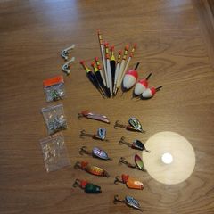 fishing lures + accessories