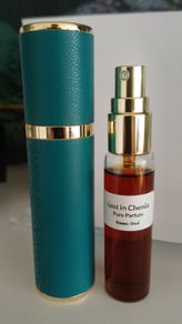 Super famous artisan Ensar Oud, Lost in Chenla PP travel atomiser, Leather Case, 9.5ml