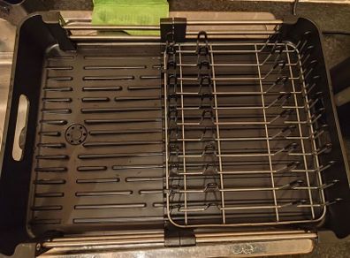 Dish drainer extendible