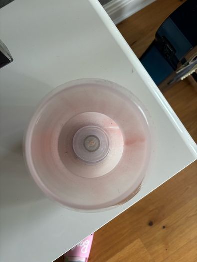 Pink Mushroom Lamp