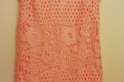 New Look Ladies Pink Lace Tunic Dress New With Tags RRP 32.99 Euro. UK6 Payment By REVOLUT or PAYPAL