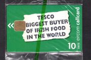 2000 Ireland 10 unit Tesco Ireland supermarket chain (ODS3) Call Card Mint in packaging