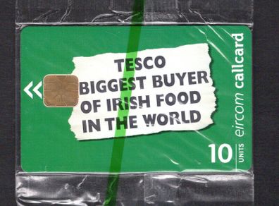 2000 Ireland 10 unit Tesco Ireland supermarket chain (ODS3) Call Card Mint in packaging