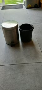 bathroom bins x 2