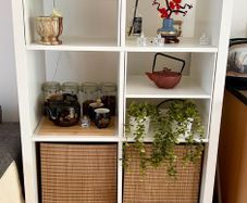 PACK IKEA Shelving Unit + 4 Baskets + 2 Inserts