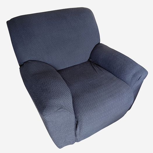 2 armchair covers and 1 sofa cover grey