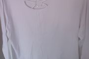 Chicc cream long sleeve top size UK16 EU44 Postage included