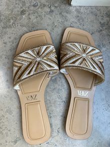 Zara embellished flats
