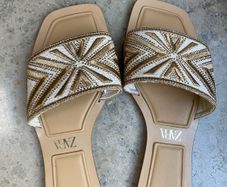 Zara embellished flats