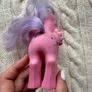 Vintage Hasbro My Little Pony G1 1985 Northstar North Star Pegasus BB16C Dirty Used Please look at the pictures Image 9