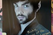 Star Trek Ethan Peck Spock Signed Autograph With Quote Photograph Print
