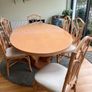 Lovely dining table and 6 chairs. Also includes sideboard. Image 3