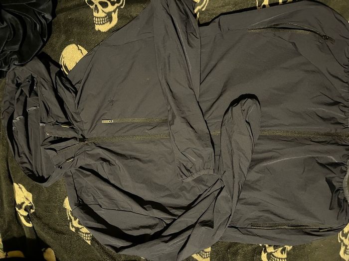 Calvin Klein Golf Hooded rain wind Jacket Navy size large