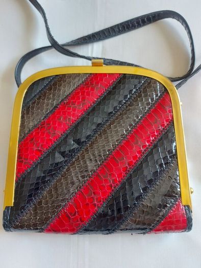 Leather shoulder/ crossbody bag