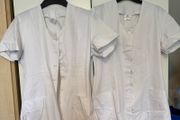 2 x white tunics